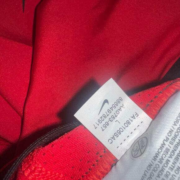 Nike Pro NBA Hyperstrong 3/4 Padded Compression Pants Red men size large NWOT - Picture 6 of 6